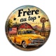 Cabochon Résine - frère au top- cabochon