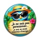Cabochon Résine - je ne suis pas paresseuse 