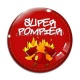 Cabochon Verre - super pompier