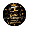 cabochon belle à l'intérieur comme à l'extérieur