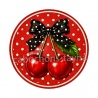 cabochon cerise