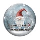 Cabochon Verre - cabochon joyeux noël Papy et Mamie- Plusieurs supports