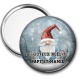 Miroir de poche - cabochon joyeux noël Papy et Mamie- Plusieurs supports