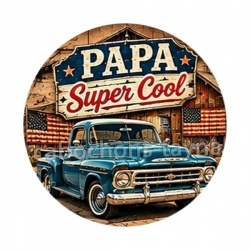 cabochon papa super cool- Décapsuleur