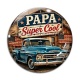 Cabochon Verre - cabochon papa super cool- Décapsuleur