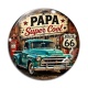 Cabochon Verre - cabochon papa super cool- Décapsuleur