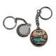Porte clés - cabochon papa super cool- Décapsuleur