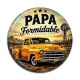 Cabochon Résine - cabochon papa formidable- pendentif cabochon