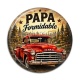 Cabochon Résine - cabochon papa formidable- Porte clés