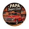 cabochon papa super cool- pendentif