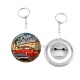 Porte clés décapsuleur - cabochon papa sformidable- Décapsuleur