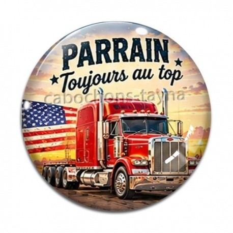 Cabochon Verre - Cabochon parrain toujours au top