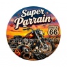 cabochon super parrain- Porte clés parrain