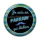 Cabochon Résine - cabochon je suis un parraon qui déchire