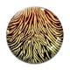 Cabochon Verre -  cabochon fond zébre- Pendnetif résine