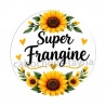 Cabochon super frangine- Porte clés frangine