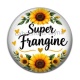 Cabochon Résine - Cabochon super frangine- Porte clés frangine
