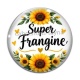 Cabochon Verre - Cabochon super frangine- Porte clés frangine