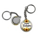 Porte clés - Cabochon super frangine- Porte clés frangine