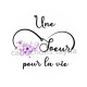 cabochon une soeur pour la vie- miroir soeur pour la vie