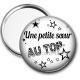 Miroir de poche - une petite soeur au top