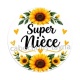 cabochon super nièce- Porte clé nièce