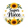 cabochon super nièce- Porte clé nièce