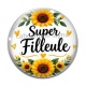 Cabochon Verre - cabochon super filleule- Miroir filleule