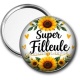 Miroir de poche - cabochon super filleule- Miroir filleule