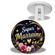 Trépied - super marraine- cabochon verre ou résine