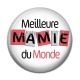 Cabochon Résine - meilleure mamie