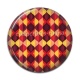 Cabochon Résine - fond géométrique