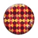 Cabochon Verre - fond géométrique