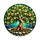 cabochon arbre de vie- miroir arbre de vie