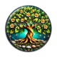 Cabochon Résine - cabochon arbre de vie- miroir arbre de vie