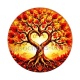cabochon arbre de vie- magnet arbre