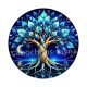 cabochon arbre de vie- verre ou résine