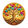 cabochon arbre de vie- magnet arbre