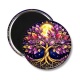 Magnet's - cabochon arbre de vie- verre ou résine