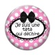 Cabochon Verre -  cabochon je suis une tata qui déchire