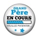 Cabochon Résine - grand père en cours