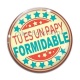 Cabochon Verre - tu es un papy formidable