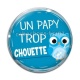 Cabochon Verre - un papy trop chouette
