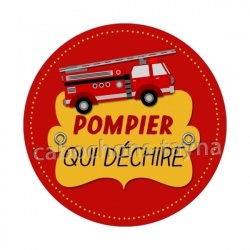 pompier qui déchiire