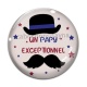 Cabochon Verre - un papy exceptionnel