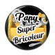 Cabochon Résine - papy super bricoleur