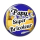 Cabochon Résine - papy super bricoleur