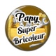 Cabochon Résine - papy super bricoleur