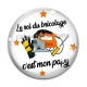 Cabochon Verre - mon papy roi du bricolage