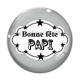 Cabochon Verre - bonne fête papi